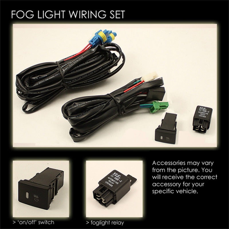 Spyder Toyota Tacoma 2012-2015 OEM Fog Lights W/Switch Clear FL-CL-TTA2012-C 5075116 5075116 Photo - Unmounted