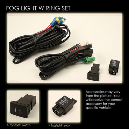 Spyder Toyota Tacoma 2012-2015 OEM Fog Lights W/Switch Clear FL-CL-TTA2012-C 5075116 5075116 Photo - Unmounted