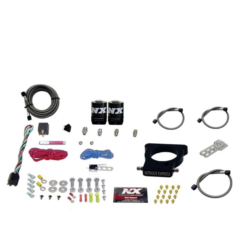 Nitrous Express GM LS 78mm 3-Bolt Nitrous Plate Kit (50-350HP) w/o Bottle 20935-00 20935-00 Photo - Primary