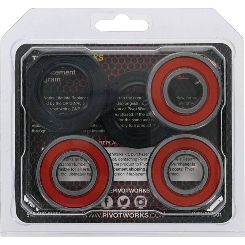 Pivot Works Yamaha Wheel Bearing Kit Premium Bearings 25-1227-P 25-1227-P Photo - Primary