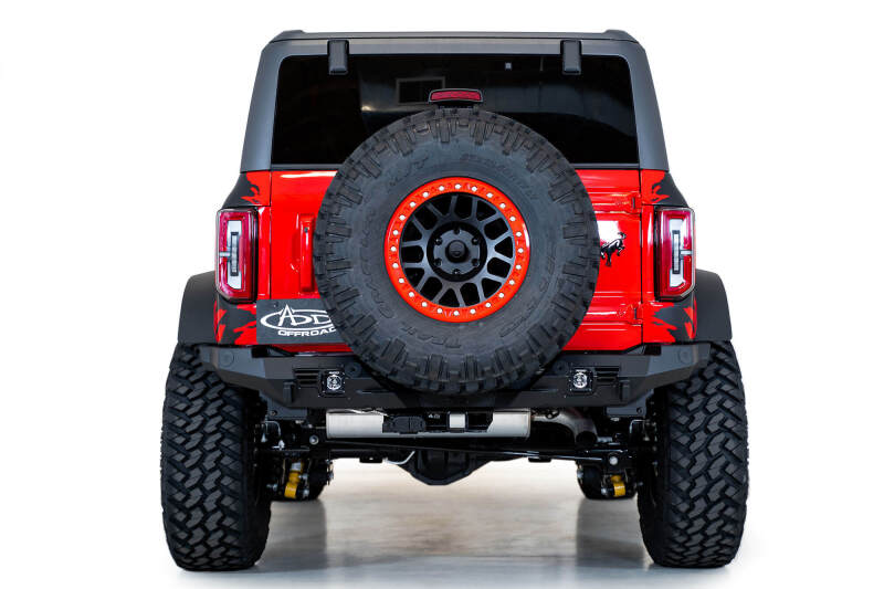 Addictive Desert Designs 21-22 Ford Bronco Bomber Rear Bumper R230141090103 R230141090103 Photo - Mounted