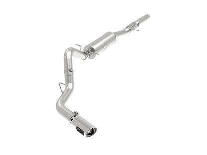 aFe Apollo GT Series 4in 409SS Cat Back Exh System Polished Tip 14-18GM Silverado 1500 V8-6.2L 49-44116-P 49-44116-P Photo - Primary