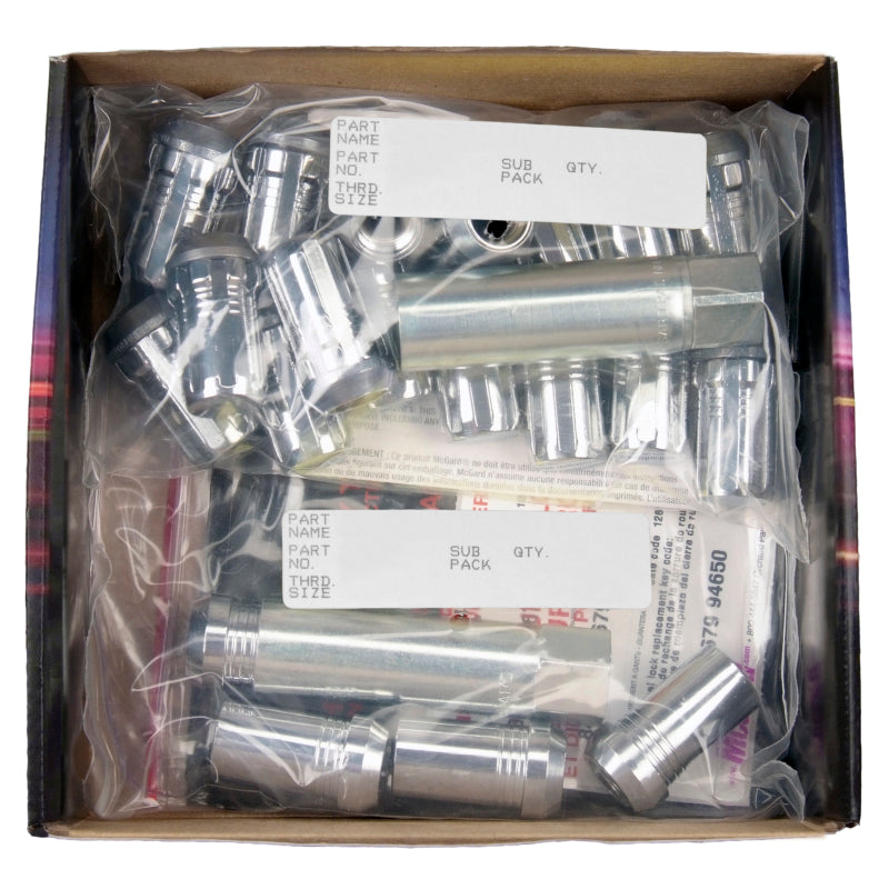 McGard SplineDrive Tuner 8 Lug Install Kit w/Locks & Tool (Cone) M14X1.5 / 22mm Hex - Chrome 65815 65815 Photo - in package