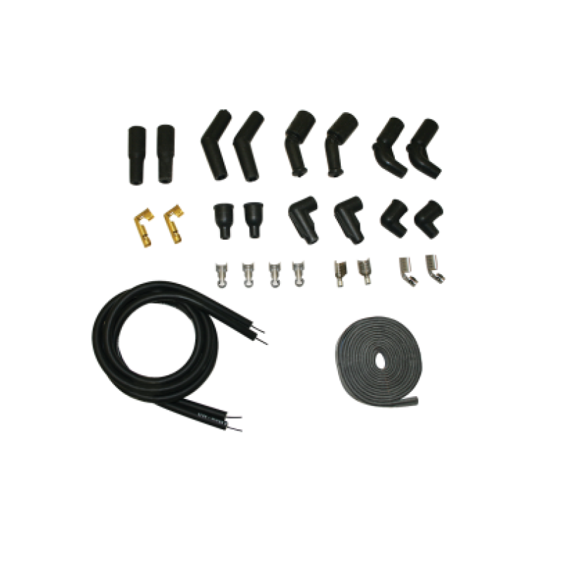 Moroso 78-15 Harley-Davidson Universal Kit Sleeved Ultra 40 Wire Set - Black 28321