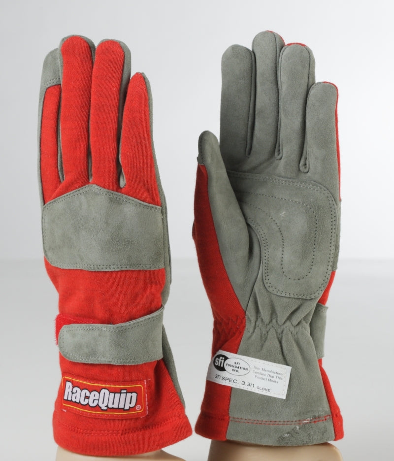 Racequip 351 Racing Gloves - SFI-1 Certified; Color: Red / Size: X-Large 351016 Photo - Primary