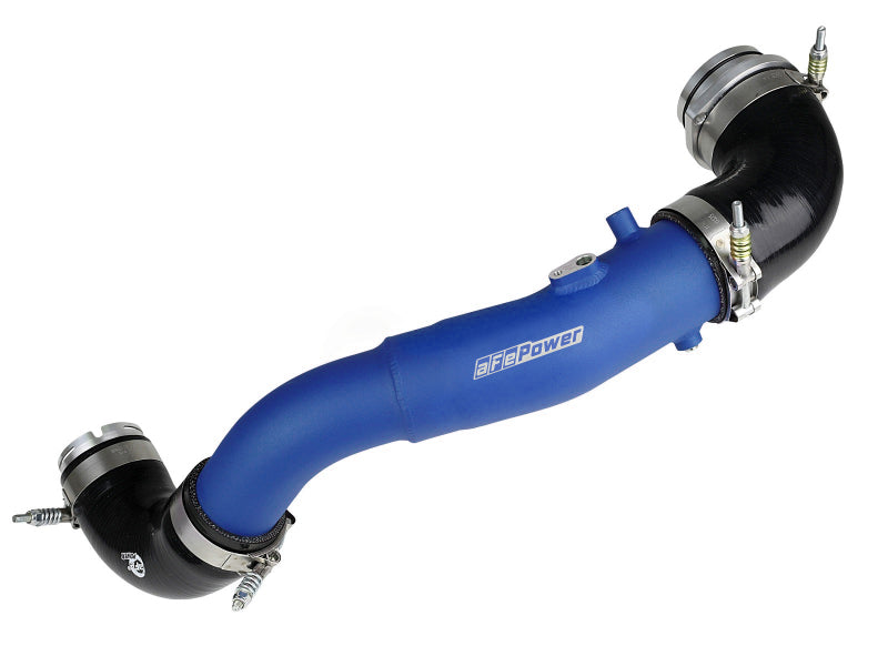 aFe 20-21 BMW Z4 M40i (G29) L6-3.0L (t) B58 BladeRunner 2-1/2in to 3in  Hot-Side Charge Pipe - Blue 46-20408-L 46-20408-L Photo - Primary