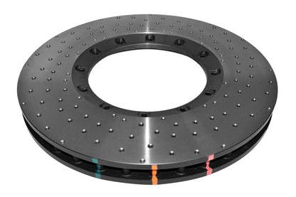 DBA 16-18 Audi A8 4.0L (380mm Front Rotor) Front 5000 Series Drilled & Slotted Ring 52774.1XD 52774.1XD Photo - out of package