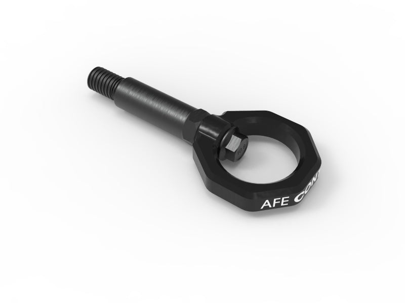 aFe Control Front Tow Hook Black 20-21 Toyota GR Supra (A90) 450-721001-B 450-721001-B Photo - Primary