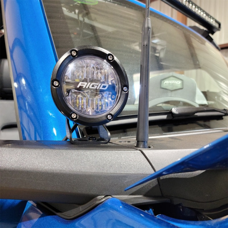 Ford Racing 2021+ Ford Bronco Mirror Mounted 4in Rigid LED Lights Kit M-15200K-BML M-15200K-BML Photo - Mounted