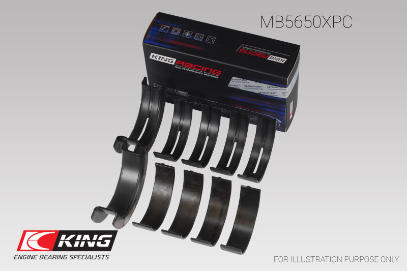 King Engine Bearings King Ford 370/ 429/ 460 16V OHV (Size STDX) Main Bearing Set MB5650XPCSTDX MB5650XPCSTDX User 1