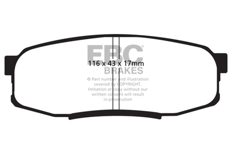 EBC Disc Brake Pad Set UD1304 Photo - Primary