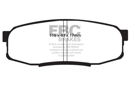 EBC Disc Brake Pad Set UD1304 Photo - Primary
