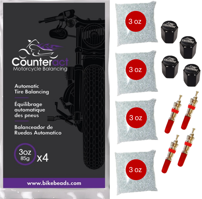 Counteract CBB Motorcycle Balancing Beads Wheel and Tire Accessories Wheel Accessories main image