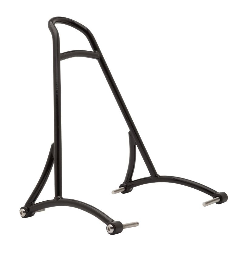 Burly Brand Short Sissy Bar 13in - Black B13-1504B