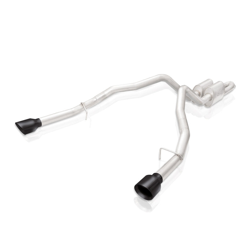 Stainless Works 2019+ Ram Legend Catback With Black Tips RAM19CBL-B RAM19CBL-B Photo - Primary