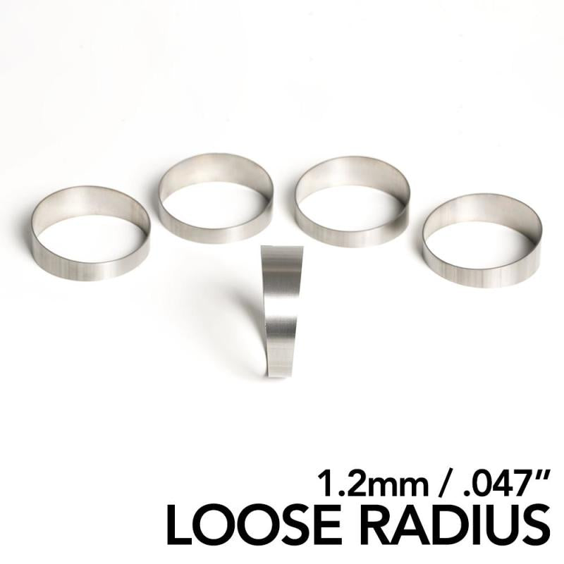 Ticon Industries 1.25in 45 Degree 2.2D/2.75in CLR LR 1.2mm/.047in Wall Titanium Pie Cuts - 5pk 109-03201-0004 109-03201-0004 Photo - Primary