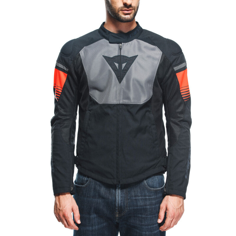 Dainese Air Fast Tex Jacket Black/Gray/Fluorescent-Red Size - 54 201735258-52G-54 201735258-52G-54 User 1