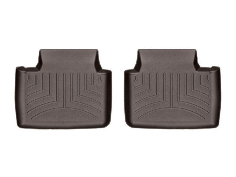 WeatherTech 2017+ Porsche Panamera Rear FloorLiner - Cocoa 4711802 4711802 Photo - Primary