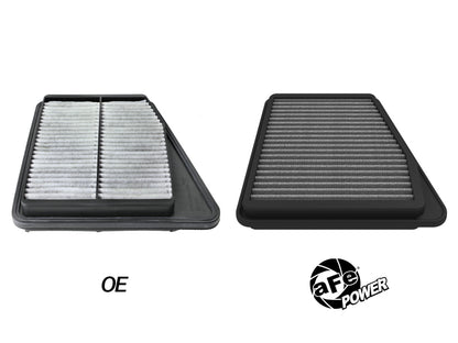 aFe 22-23 Kia Stinger L4-2.5L (t) Magnum FLOW OE Replacement Air Filter w/ Pro DRY S Media 30-10424D 30-10424D Photo - Unmounted