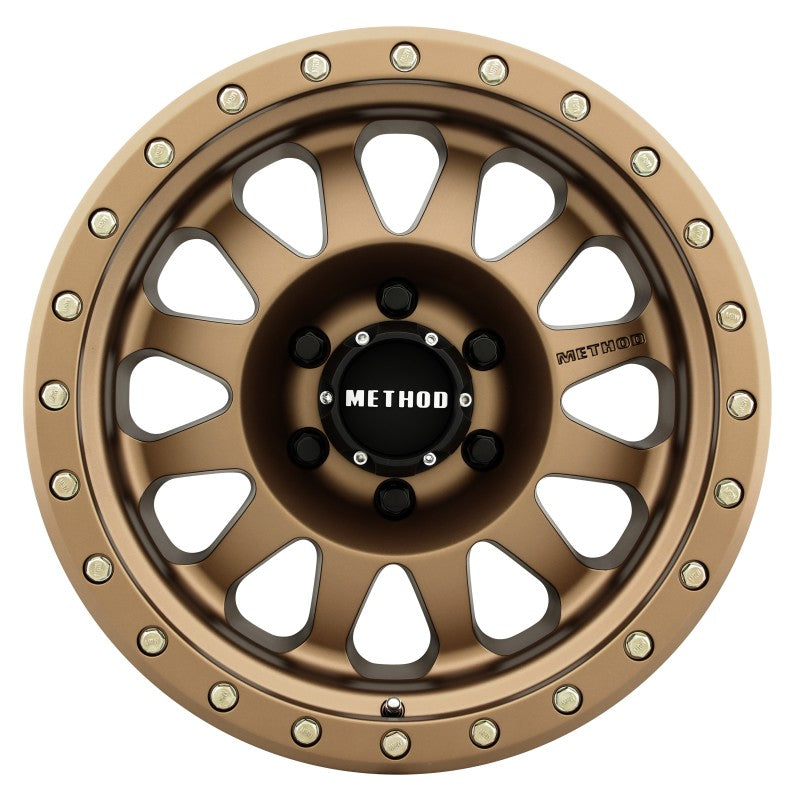 Method MR304 Double Standard 16x8 0mm Offset 6x5.5 108mm CB Method Bronze Wheel MR30468060900 MR30468060900 User 1