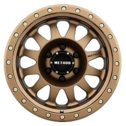 Method MR304 Double Standard 17x8.5 0mm Offset 6x135 94mm CB Method Bronze Wheel MR30478516900 MR30478516900 User 1