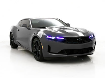 ORACLE Lighting Oracle 19-21 Chevy Camaro LS/LT RGB+A Headlight DRL Upgrade Kit - ColorSHIFT w/ Simple Controller 1418-504 1418-504 Photo - Mounted