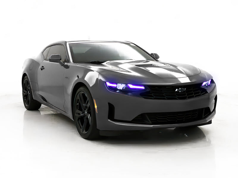 ORACLE Lighting Oracle 19-21 Chevy Camaro LS/LT RGB+A Headlight DRL Upgrade Kit - ColorSHIFT w/ RF Controller 1418-330 1418-330 Photo - Mounted