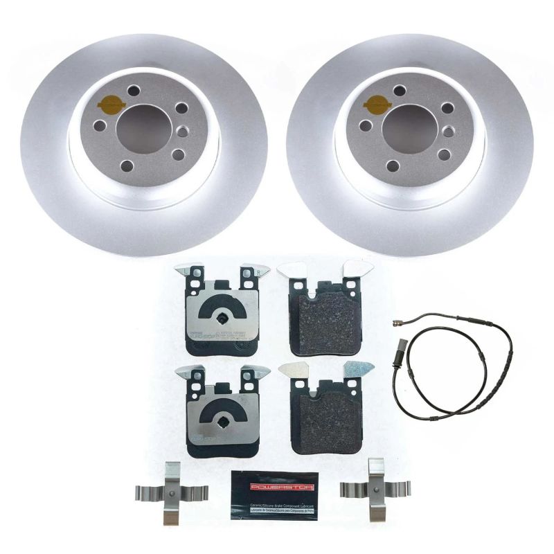 Power Stop 16-18 BMW 320i xDrive Rear Euro-Stop Brake Kit ESK6672 ESK6672 Photo - Primary
