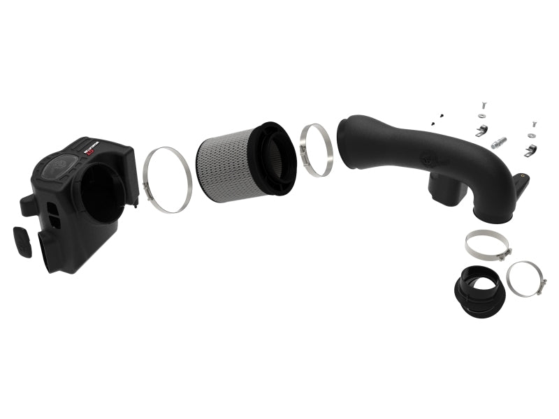 aFe  Momentum Cold Air Intake System w/Pro Dry S Filter 20 GM 2500/3500HD 2020 V8 6.6L 50-70055D 50-70055D Photo - Unmounted