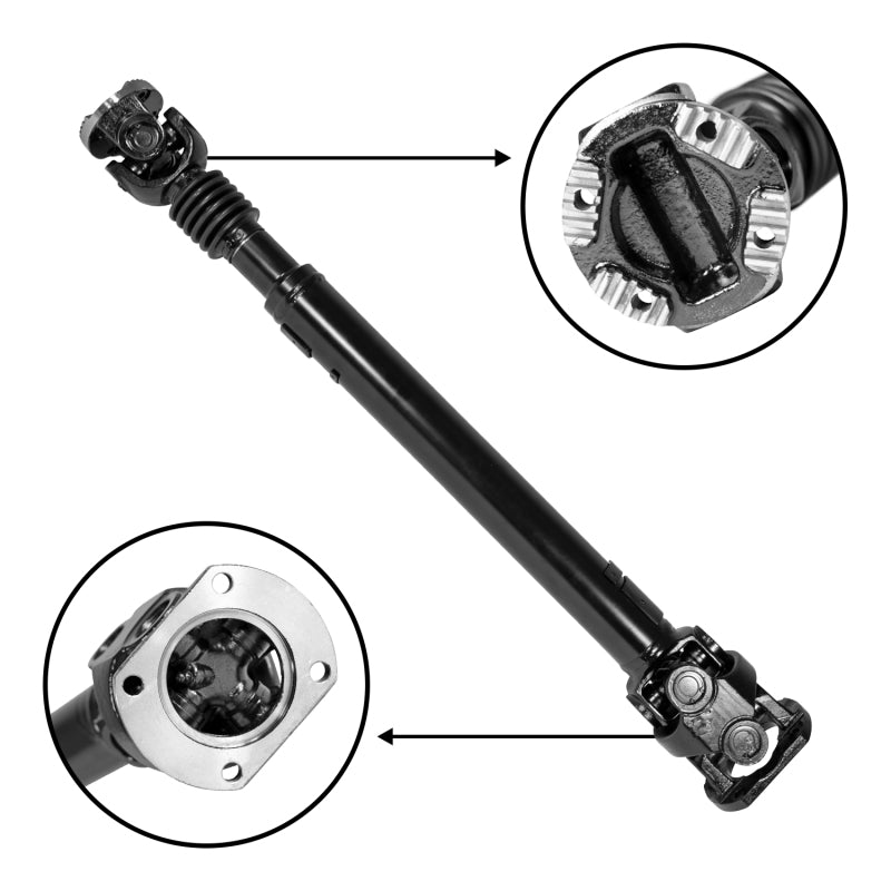 Yukon Gear & Axle USA Standard Driveshaft for 03-05 Ram 2500/3500 Diesel Front w/ Manual Transmission 19in Length ZDS9538 ZDS9538 Photo - Primary