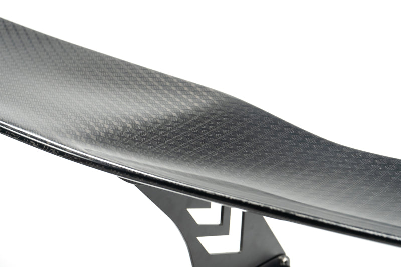 NRG Carbon Fiber Spoiler - Universal (69in.) w/ Diamond Weave/NRG Logo Stand Cut Out/Lrg Side Plate CARB-A692NRG CARB-A692NRG Photo - Primary