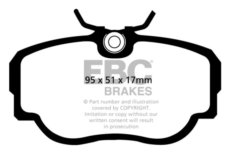 EBC Disc Brake Pad Set DP2779 Photo - Primary