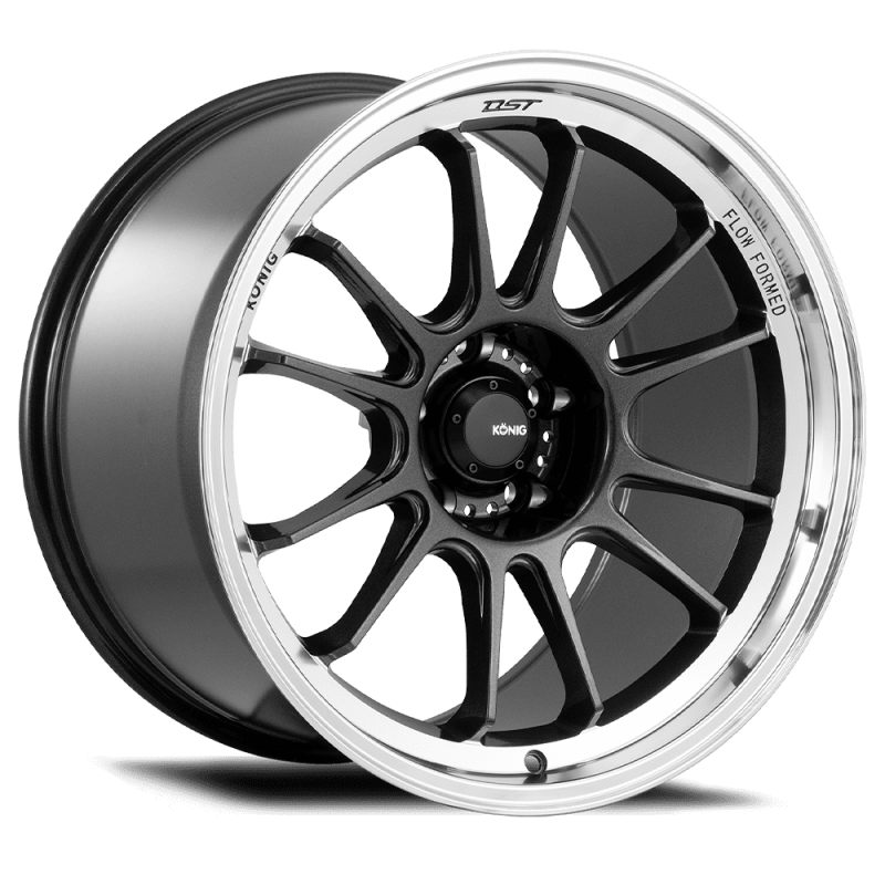 Konig Hypergram 18X11 5X114.3 ET15 Metallic Carbon W/ Machined Lip Flow Formed HG18514156 HG18514156 User 1
