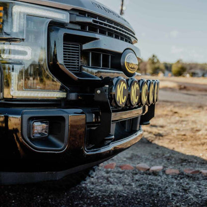KC HiLiTES 2017+ Ford Super Duty Gravity LED Pro6 7-Light Bar Kit - Front Bumper 91346 91346 Photo - lifestyle view