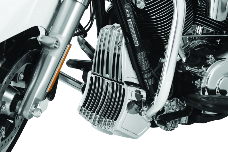 Kuryakyn Oil Cooler Cover M8 Chr 6417 6417 Photo - Primary
