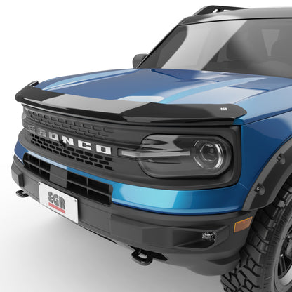 EGR 21-22 Ford Bronco Sport Superguard Hood Shield - Dark Smoke (303561) 303561 303561 Photo - Primary