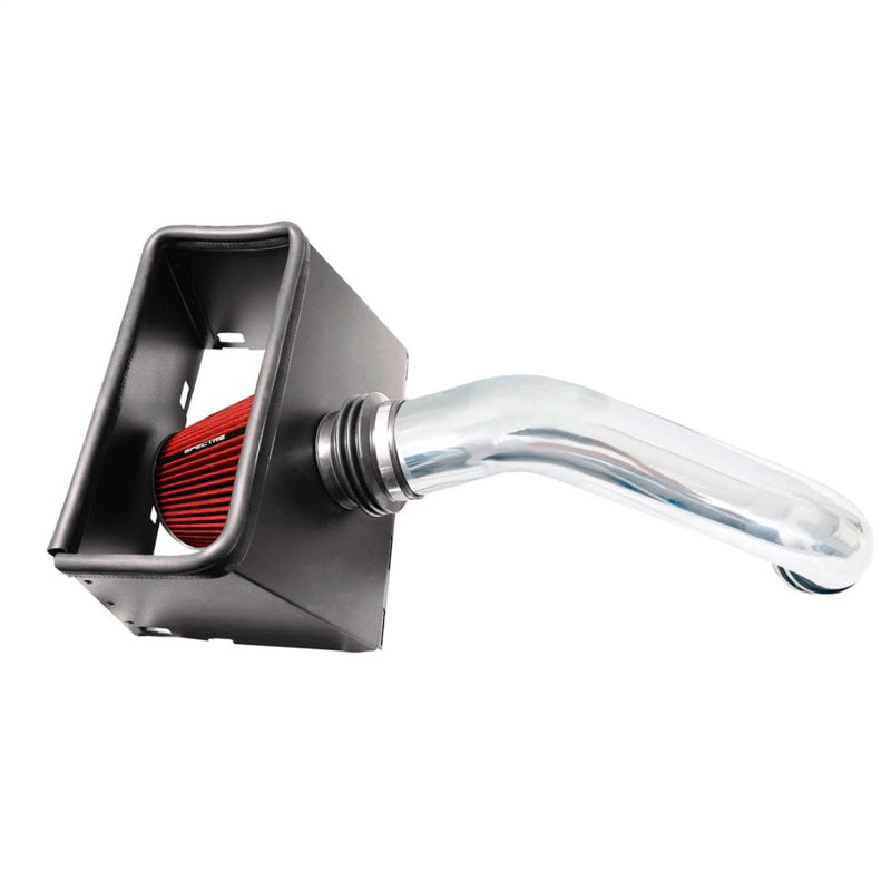 Spectre 09-18 Dodge RAM 1500/2500 V8-5.7L F/I Air Intake Kit - Polished w/Red Filter 9934 9934 Photo - Primary