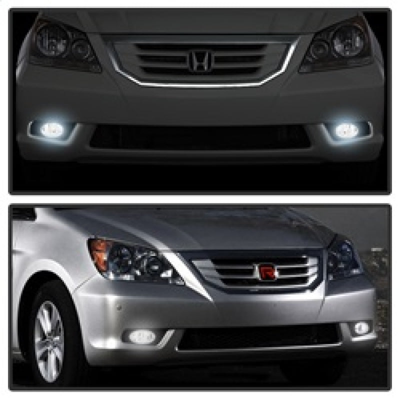 Spyder Honda Odyssey 08-10 OEM Fog Lights W/Switch- Smoked FL-CL-HODY08-SM 5077448 5077448 Photo - Mounted