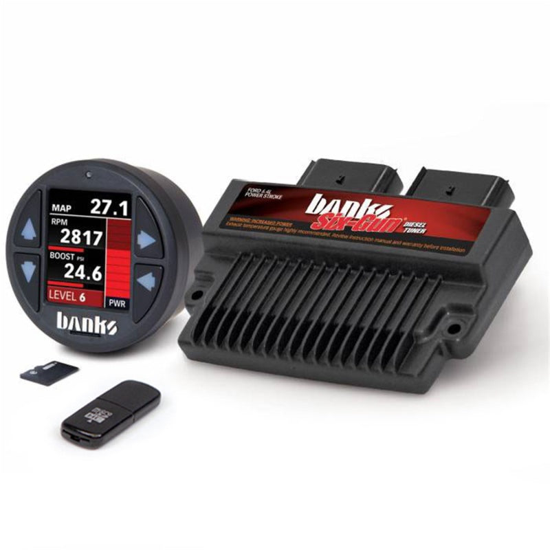 Banks 07-10 Chevy/GMC 2500/3500 6.6L LMM Six-Gun Diesel Tuner w/ iDash-1.8 DataMonster 61446 61446 Photo - Primary
