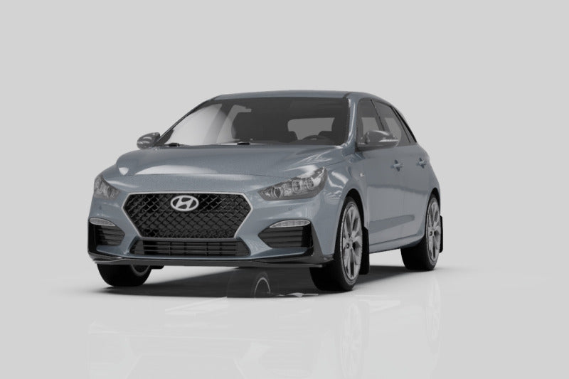 Rally Armor 2019+ Hyundai Elantra N Line UR Black Mud Flap w/ Red Logo MF59-UR-BLK/RD MF59-UR-BLK/RD User 2