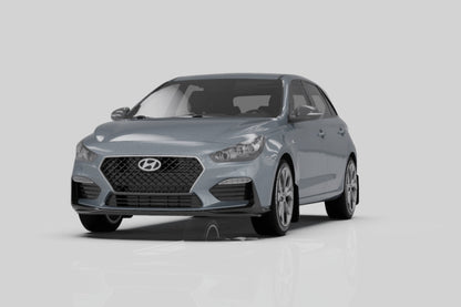 Rally Armor 2019+ Hyundai Elantra N Line UR Black Mud Flap w/ Red Logo MF59-UR-BLK/RD MF59-UR-BLK/RD User 2