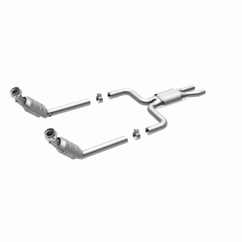 MagnaFlow HM Grade Federal / EPA Compliant Direct-Fit Catalytic Converter 23936 360 Degree Image Set