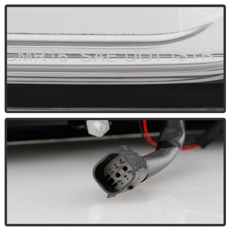 Spyder Chevy Camaro 16-18 Halogen LED Tail Lights Chrome ALT-YD-CCAM16HAL-SEQ-C 5087225 5087225 Photo - Unmounted