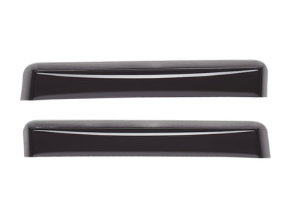 WeatherTech 2015+ Land Rover Discovery Sport Rear Side Window Deflectors - Dark Smoke 81831 81831 Photo - Primary