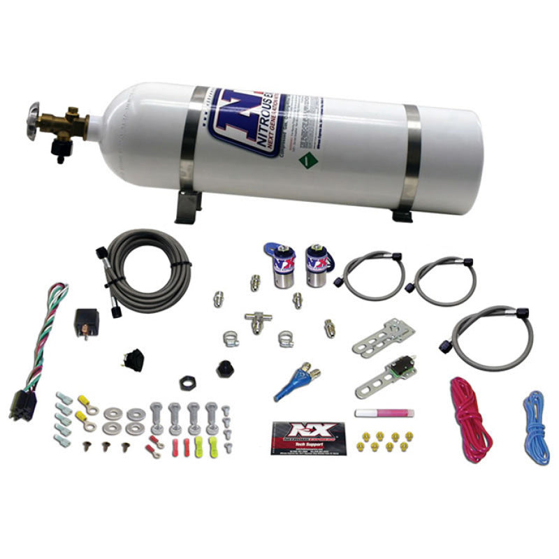 Nitrous Express Sub C Nitrous Kit (25-35-50HP) w/15lb Bottle 20916-15 20916-15 Photo - Primary