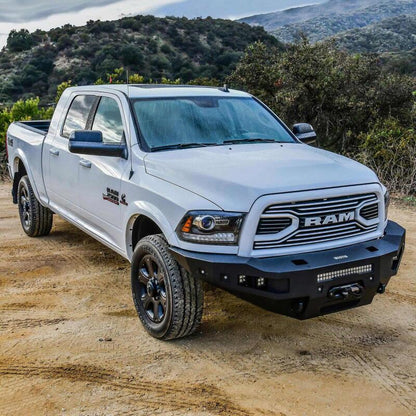 Westin 10-18 RAM 2500/3500 Pro-Series Front Bumper - Tex. Blk 58-411195 58-411195 Photo - Mounted