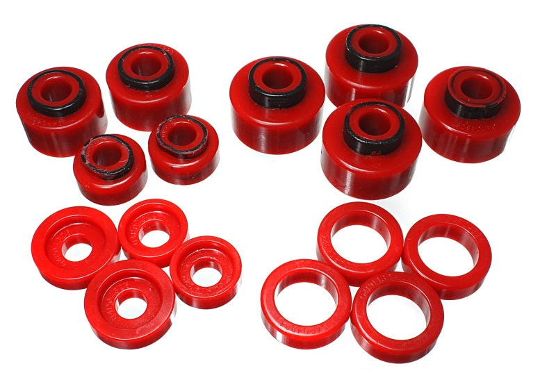 Energy Suspension FORD 2005-07 F-250 SD, F-350 SD 2/4WD Crew Cab Body Mount Set  Red 4.4120R Photo - Primary