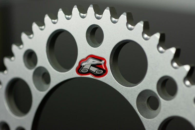 Renthal 22-23 Yamaha YZ85 Rear Grooved Sprocket -Silver 428-50P Teeth 121U-428-50GPSI 121U-428-50GPSI User 1