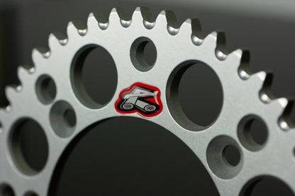 Renthal 22-23 Yamaha YZ85 Rear Grooved Sprocket -Silver 428-51P Teeth 121U-428-51GPSI 121U-428-51GPSI User 1