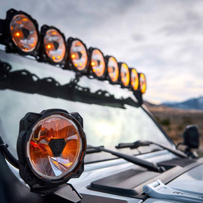 KC HiLiTES Gravity Titan LED 6in. - Single Light (Spot Beam) 91400 91400 Photo - lifestyle view